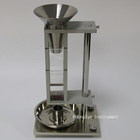 Stainless Steel Powder Testing Equipment / Bulk Apparent Density Tester Meter / Scott Volumeter For Laboratory