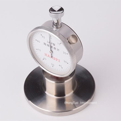 Shore F Durometer Portable Digital Hardness Tester For Sponge And Foam