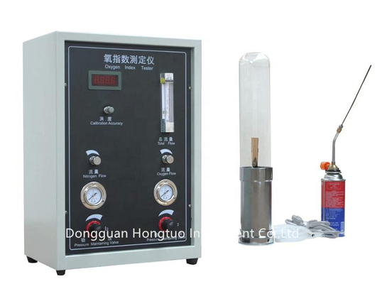 ASTM D2863 Limiting Oxygen Index Of PVC Oxygen Index Test Apparatus