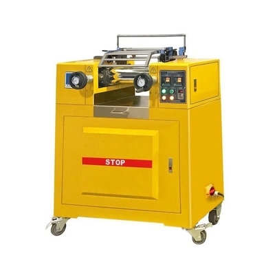 Benchtop Lab Two Roll Mill Machine Rubber Plastic Milling Machine