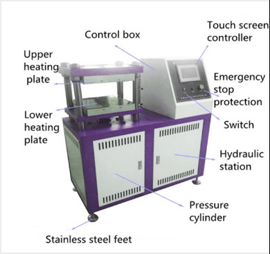 Small plate vulcanizing machine Rubber model machine non-model product pressing and forming instrument