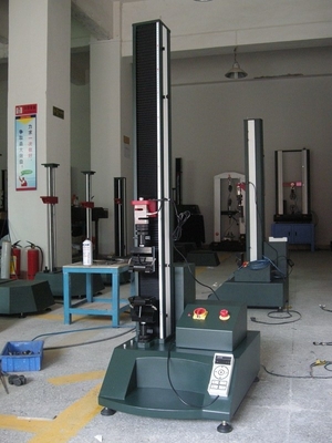 Desktop Single Column Tensile Testing Machines / Strength Tester With AC Servo Motor for Zipper