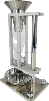 Stainless Steel Powder Testing Equipment / Bulk Apparent Density Tester Meter / Scott Volumeter For Laboratory