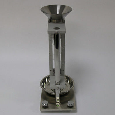 Stainless Steel Powder Testing Equipment / Bulk Apparent Density Tester Meter / Scott Volumeter For Laboratory DF-1-01