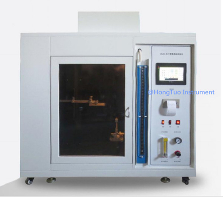 Foam Horizontal Vertical Burning Tester , Plastic Textile Foam Performance Testing Machine