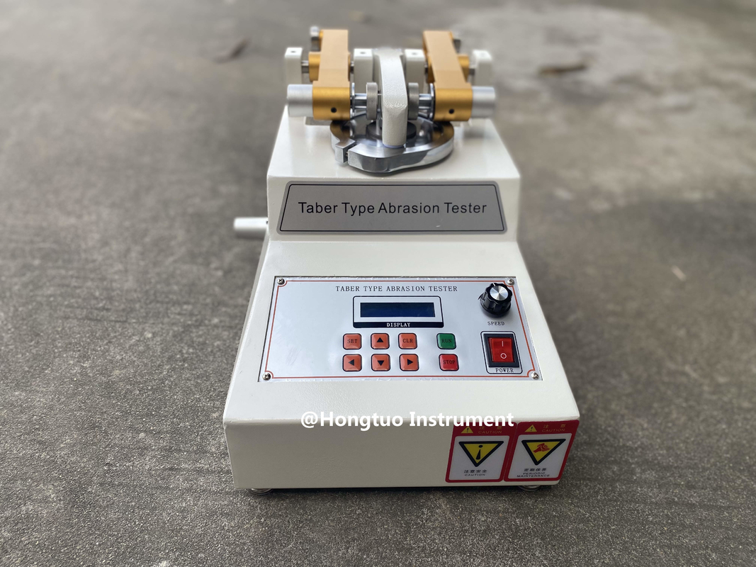 ASTM D 1175 ASTM-D 3389 Electronic Universal Taber Wear Abrasion Testing Machine With LCD Display