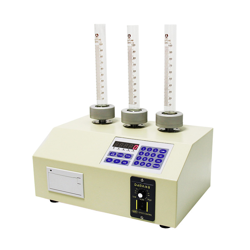 Easily Adjust Powder Testing Equipment Tap Density Meter With Intuitive LED And Membrane Working Panel