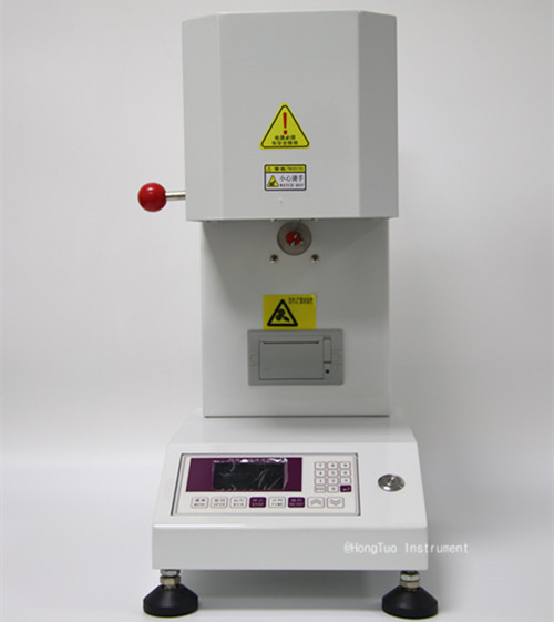 Rubber Melt Flow Index Plastic Testing Machine / MFI Testing Machine With Dual Sensor Configuration