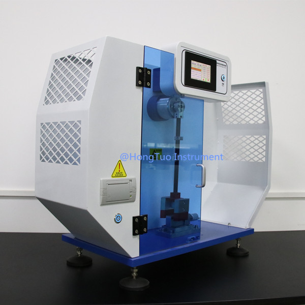 22j Izod Pendulum Impact Resistance Plastic Testing Machine ASTM D256 Long Life