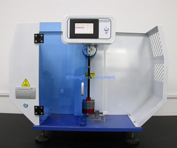 220V Plastic Testing Machine / PLC Impact Strength Testing Equipment For Izod And Charpy HT-50D-CM