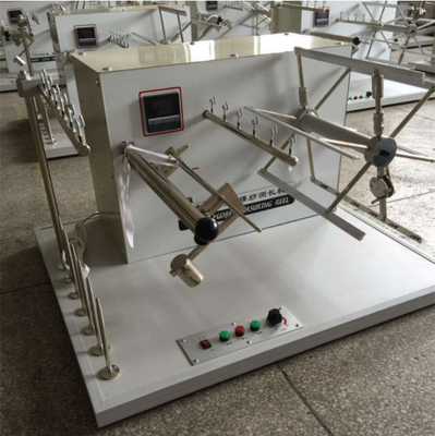 6 Magentas Textile Testing Equipment / Yarn Count Machine For Wrap Reel Yarn Testing