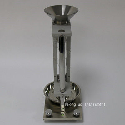 Stainless Steel Powder Testing Equipment / Bulk Apparent Density Tester Meter / Scott Volumeter For Laboratory