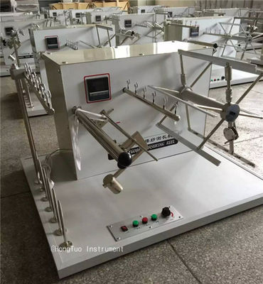 Electronic Textile Testing Equipment / Yarn Count Testing Machine With Auto Tracking Speed