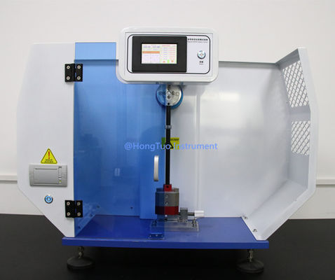 220V Plastic Testing Machine / PLC Impact Strength Testing Equipment For Izod And Charpy HT-50D-CM