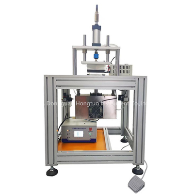 FCC Textile Testing Equipment Semi Automatic KN95 Mask Side Edge Sealing Pressing Machine